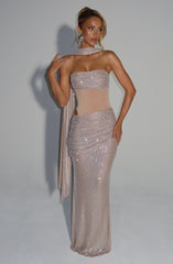 Maxi Dress - Nude
