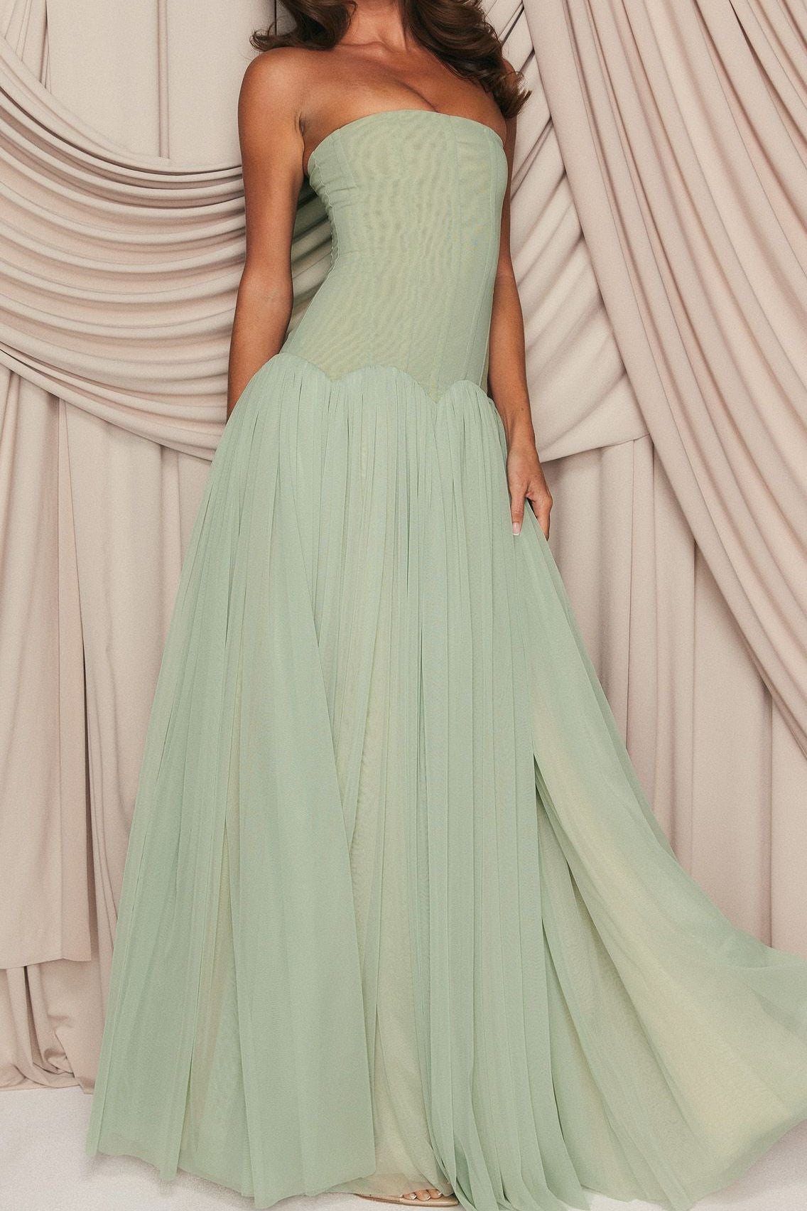 Maxi Dress - Green