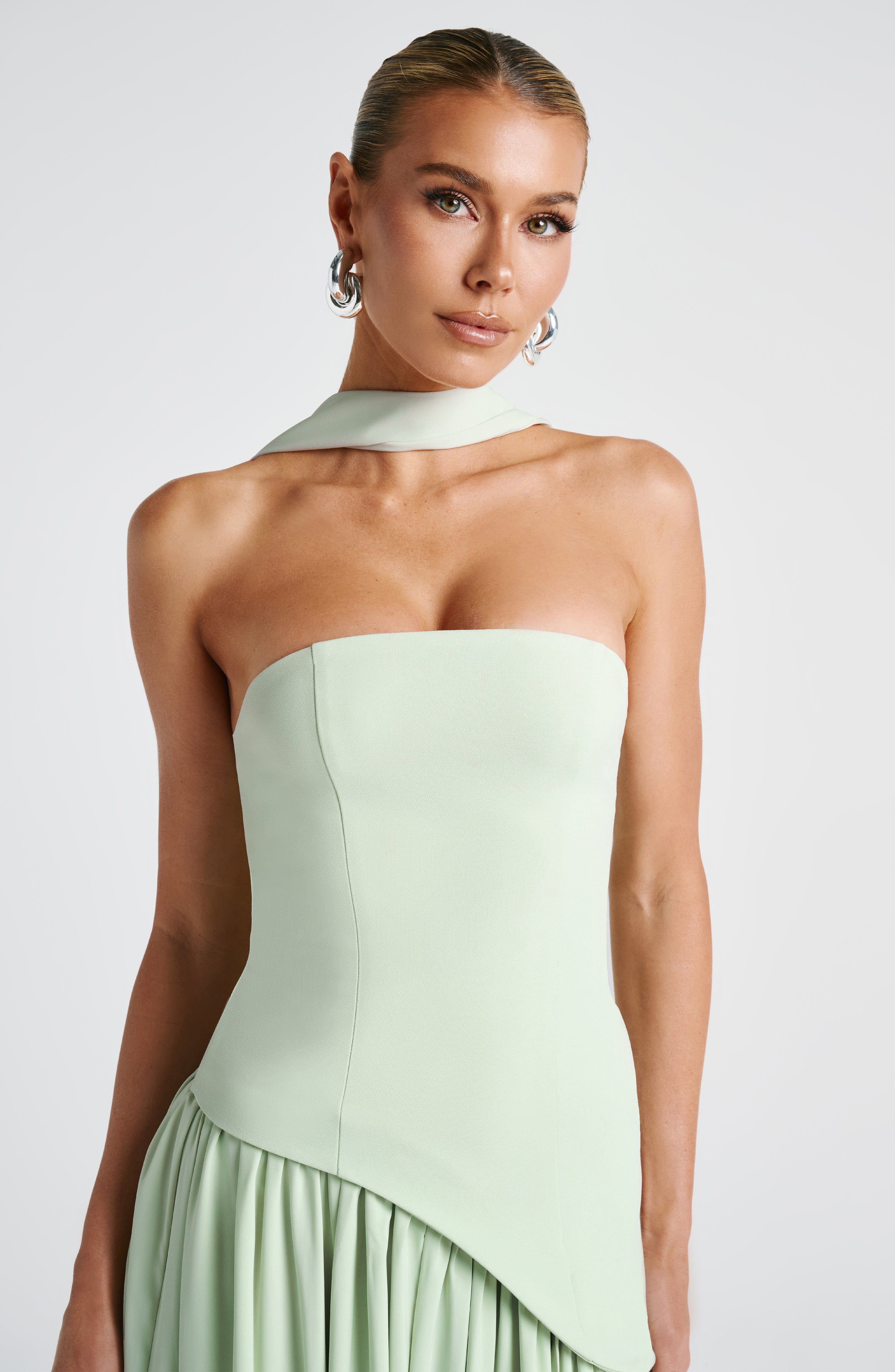High Maxi Dress - Mint