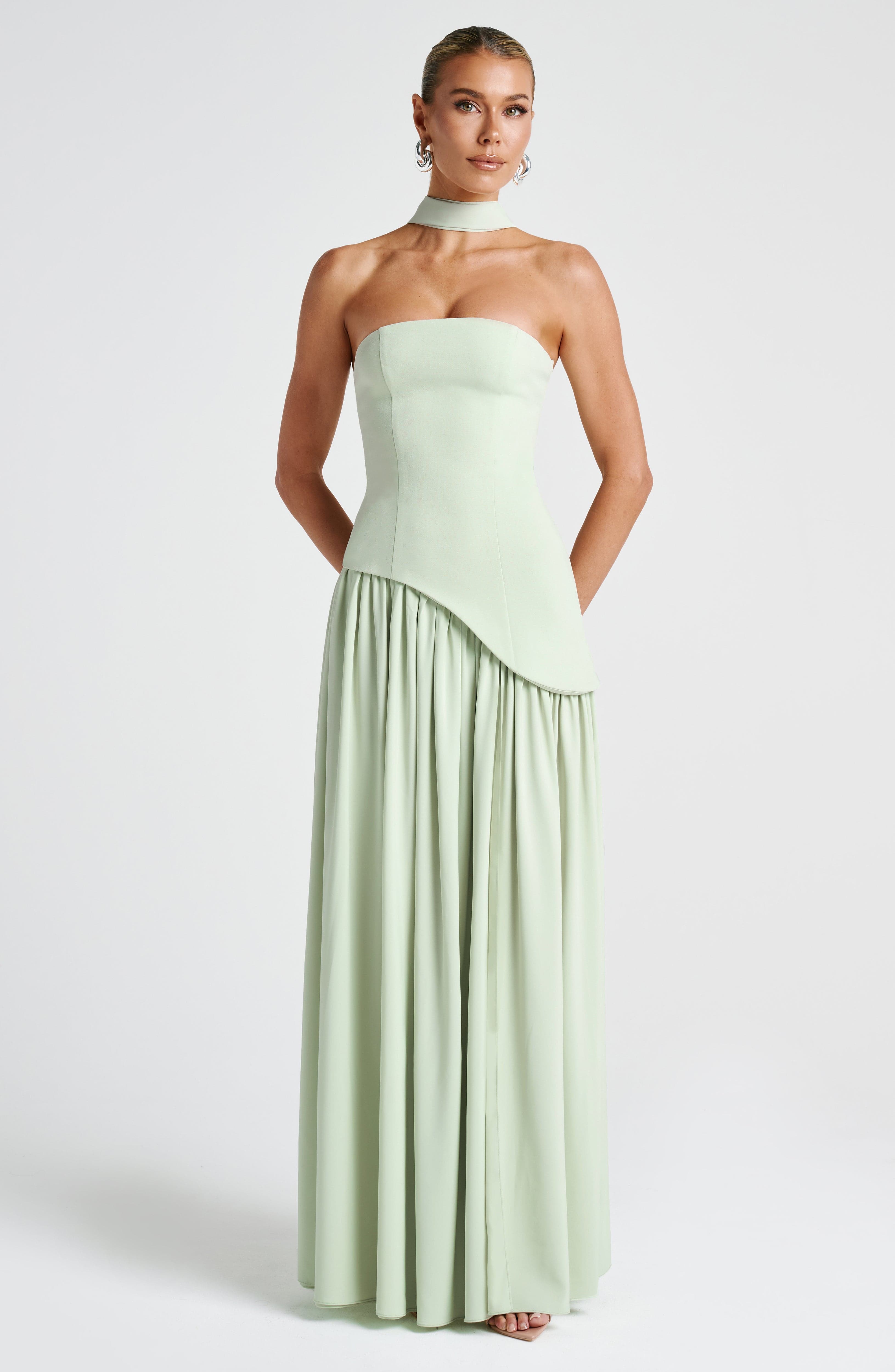 High Maxi Dress - Mint