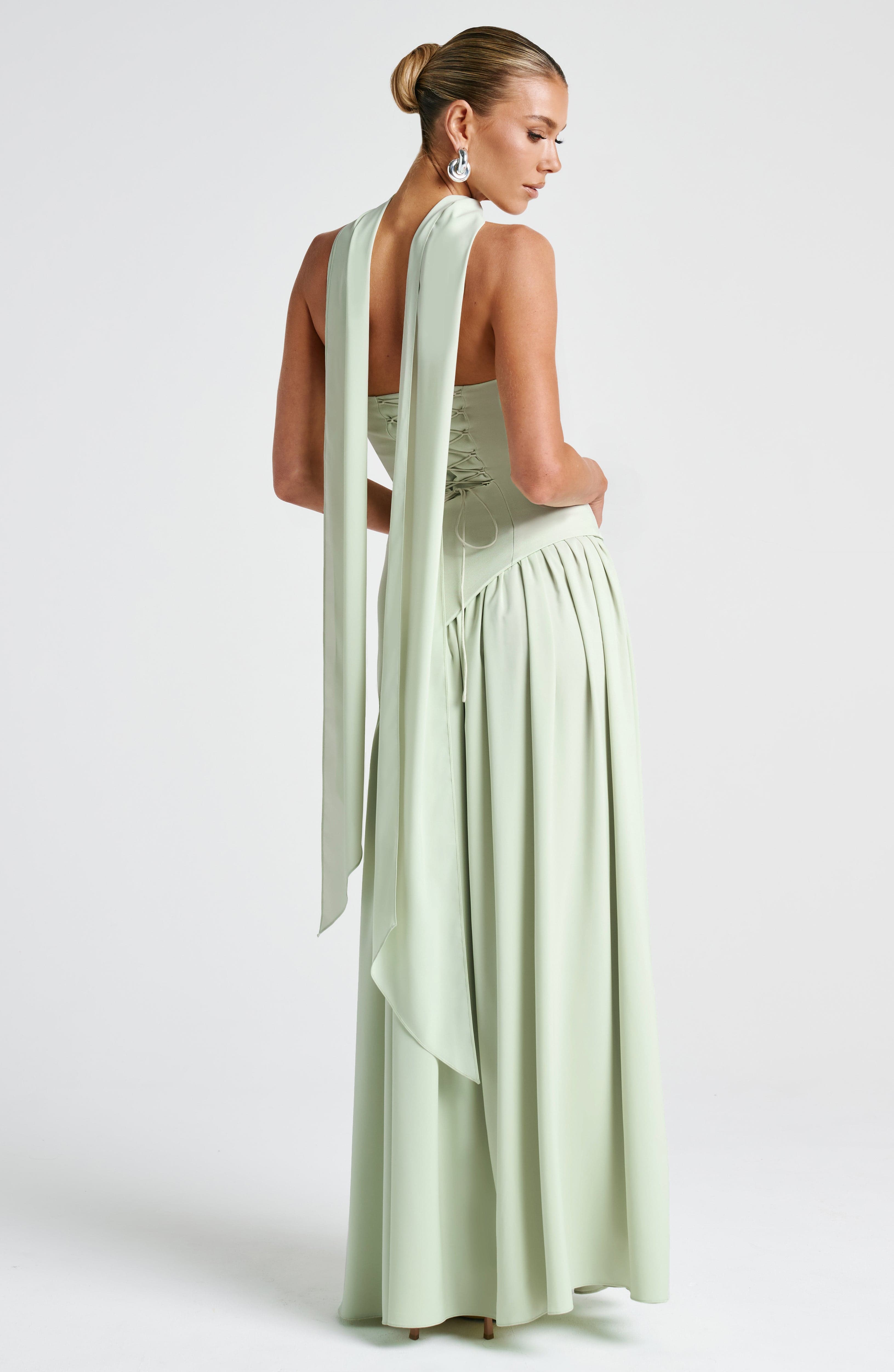 High Maxi Dress - Mint