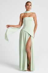 High Maxi Dress - Mint