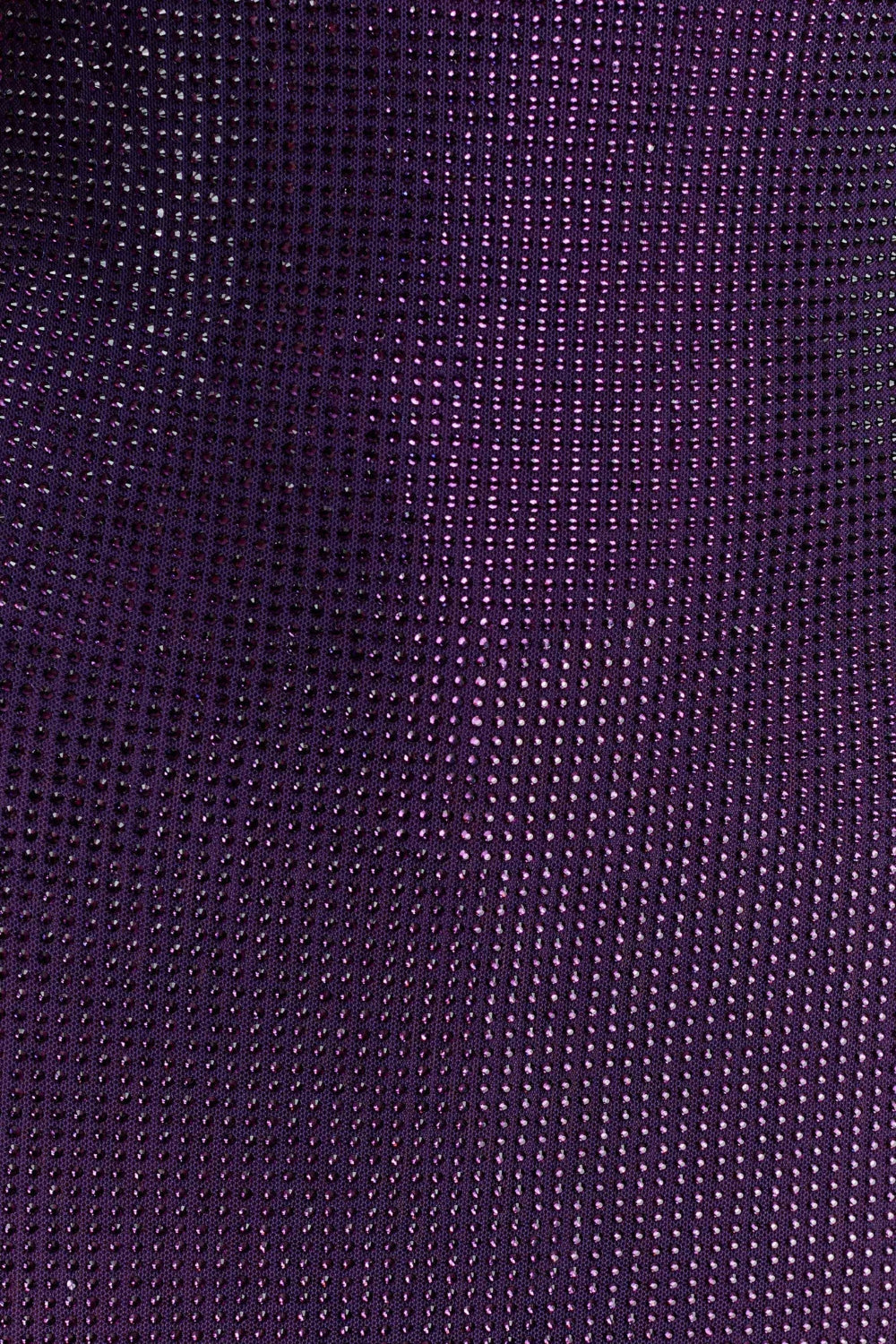 Mesh Back Maxi Dress - Purple