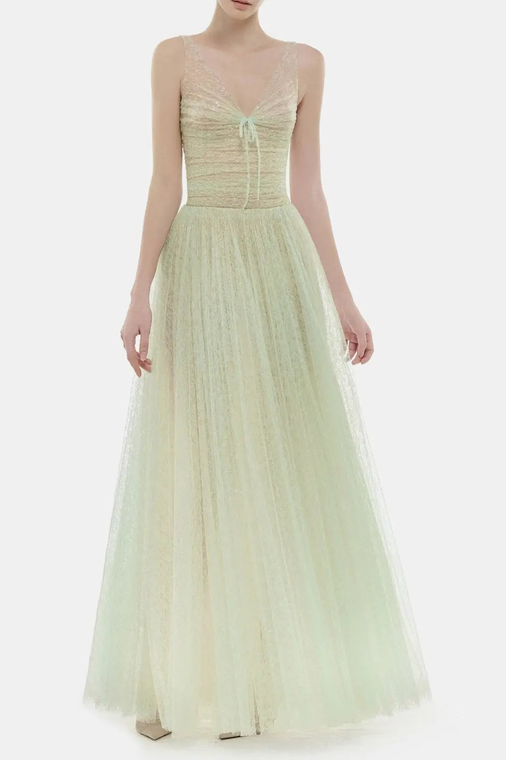 Fishbone Maxi Dress