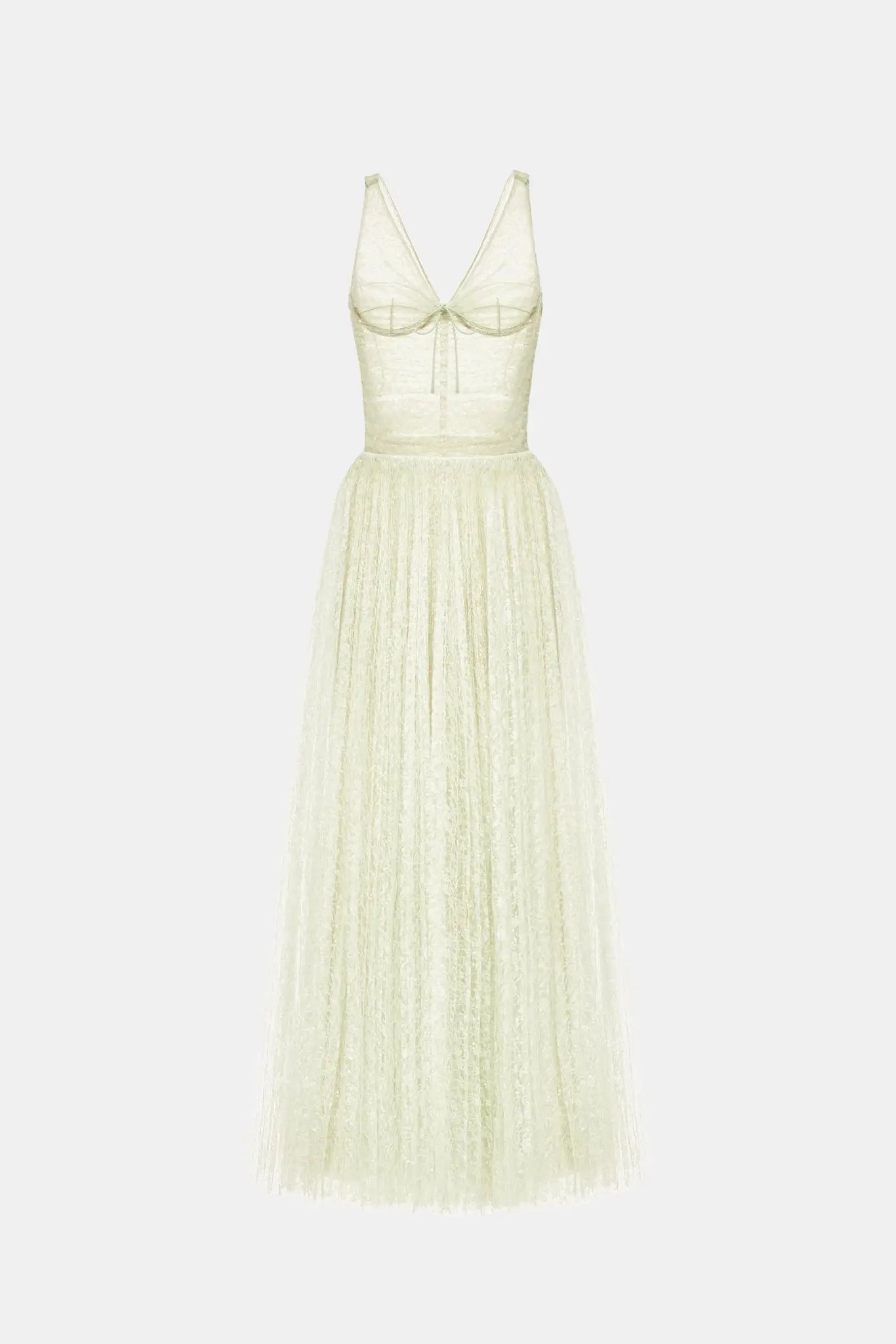 Fishbone Maxi Dress