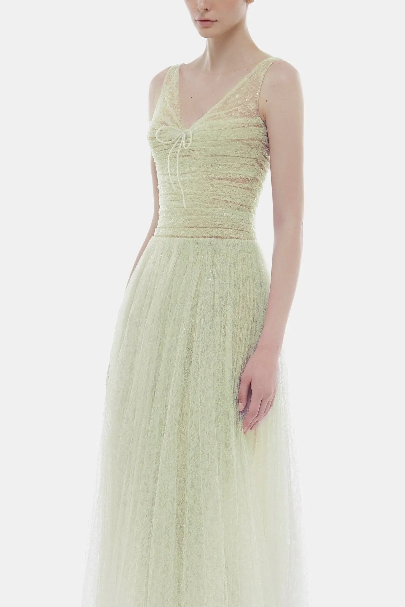 Fishbone Maxi Dress