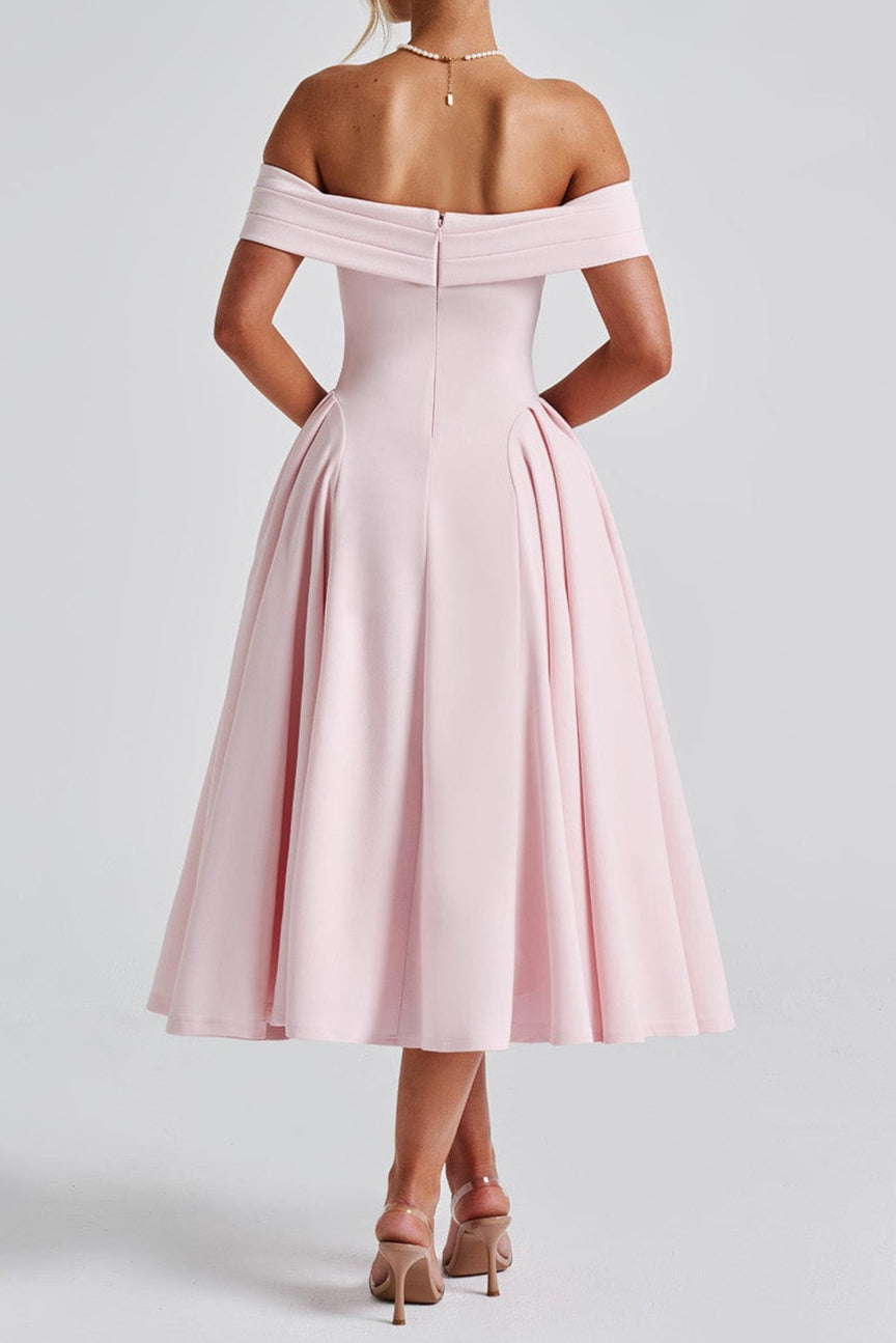 Midi Dress - Blush
