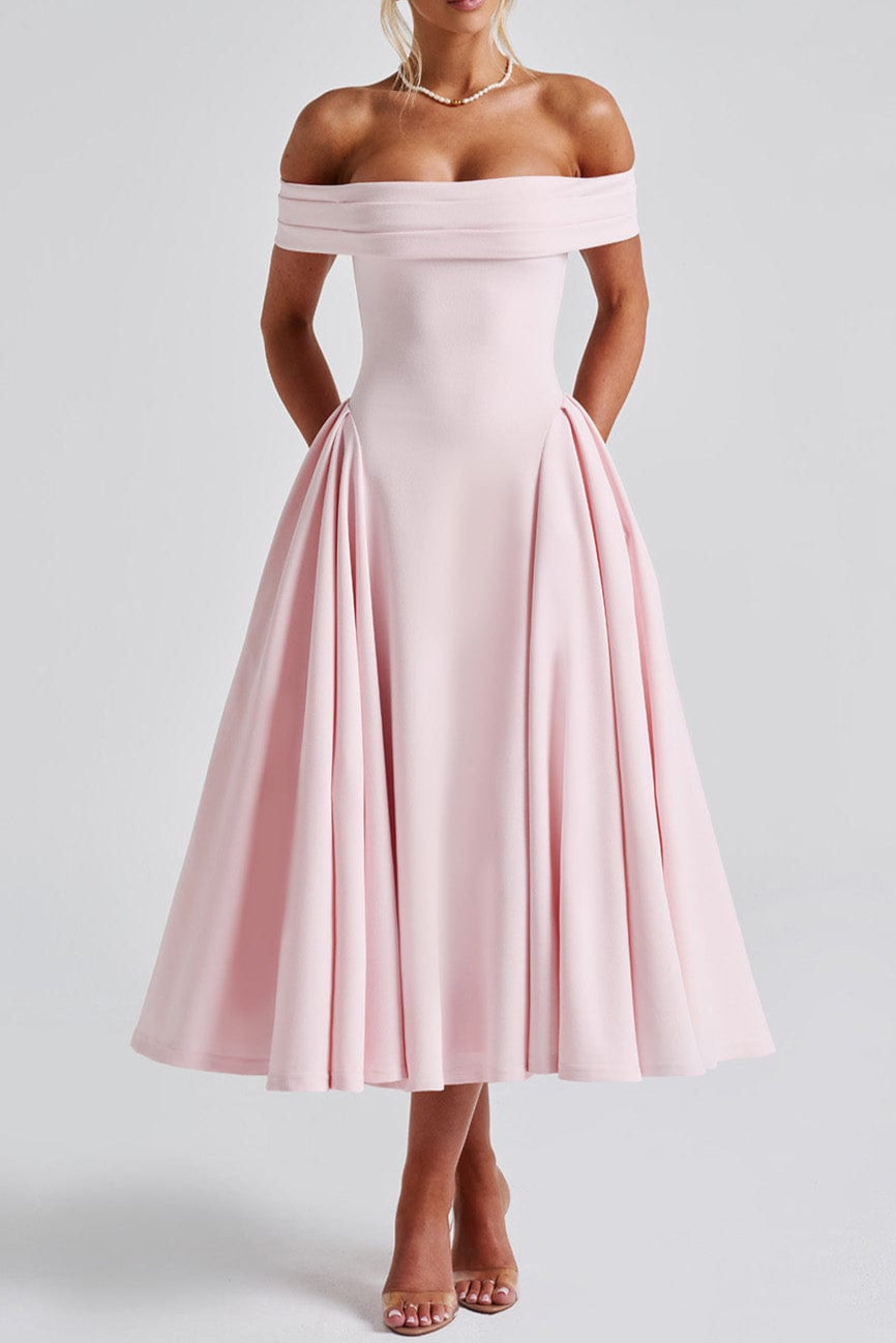 Midi Dress - Blush