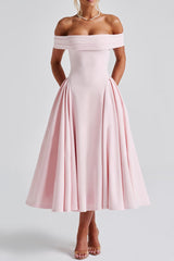 Midi Dress - Blush