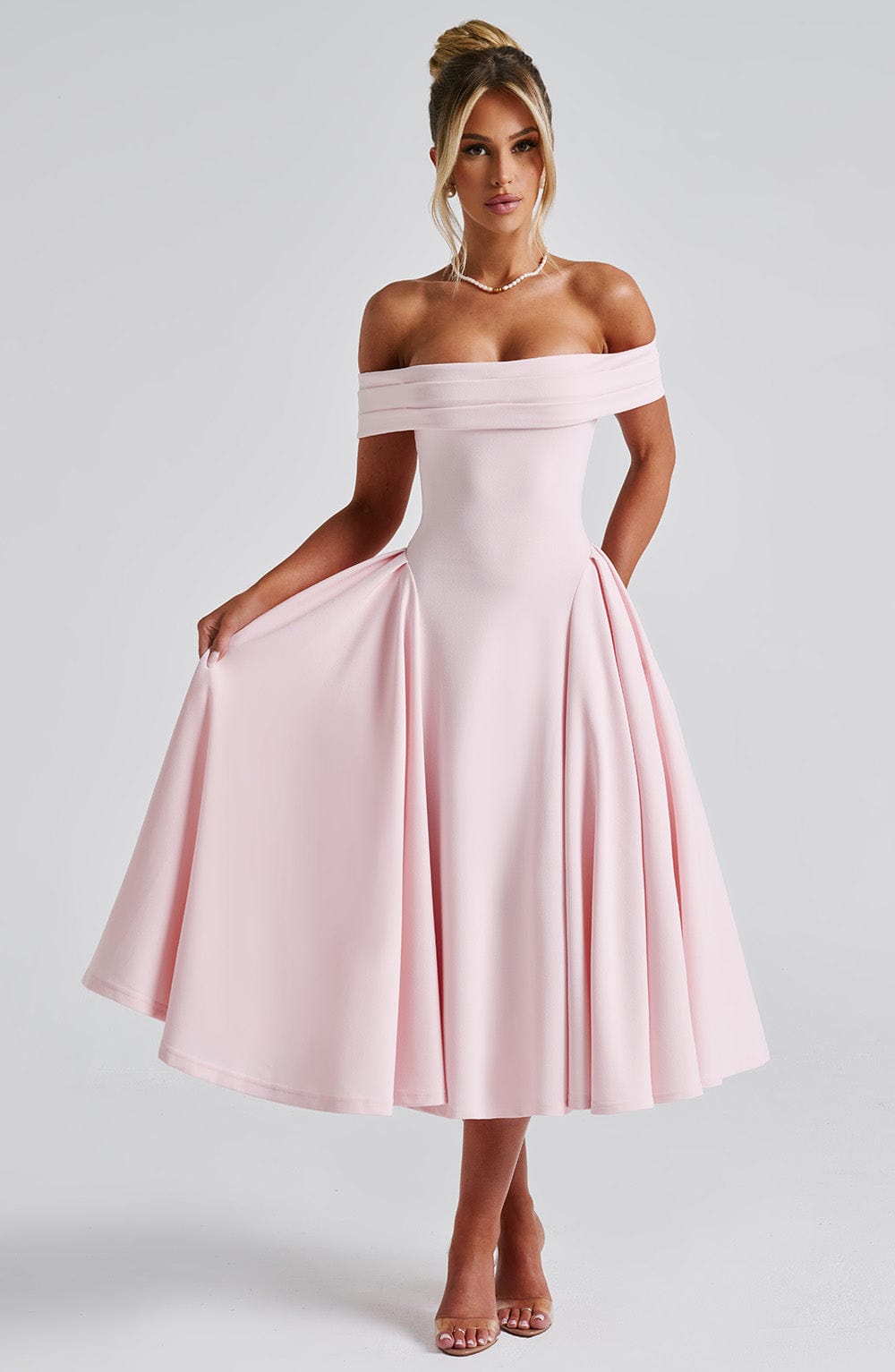 Midi Dress - Blush