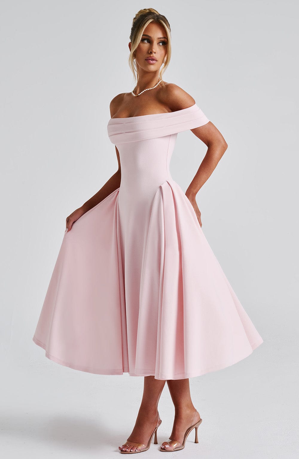 Midi Dress - Blush