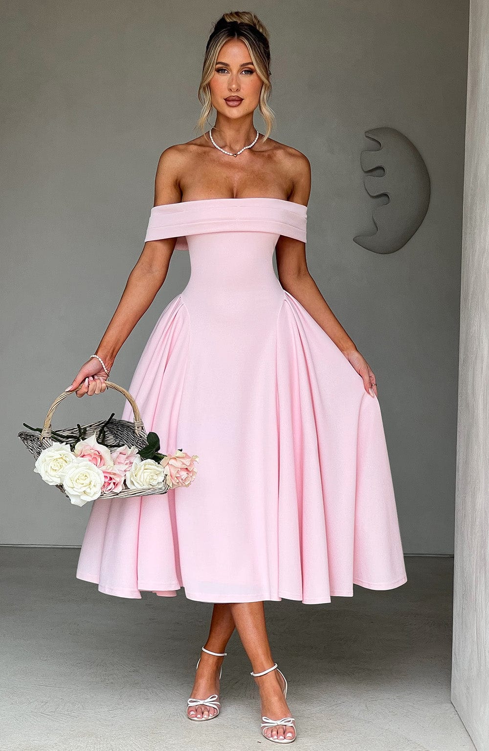Midi Dress - Blush