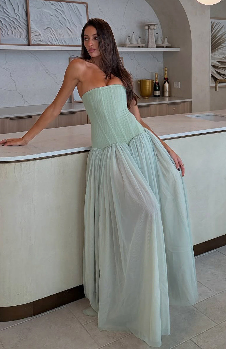 Maxi Dress - Green