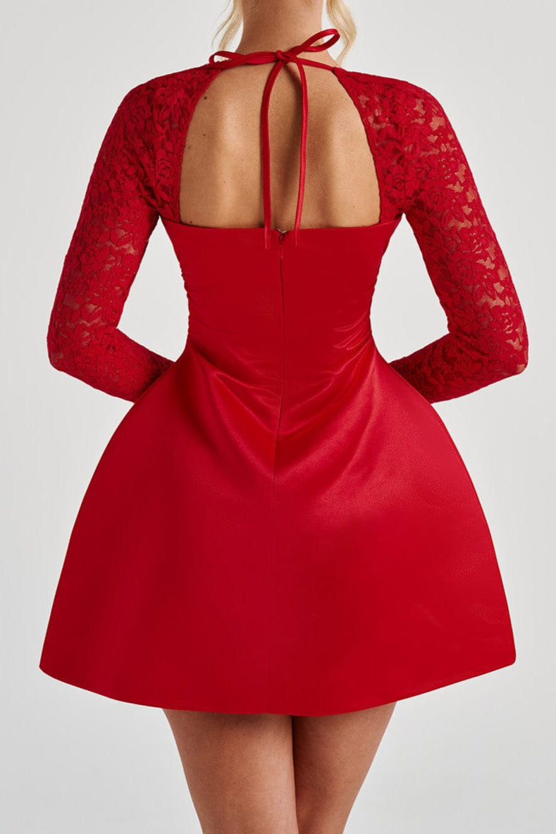 Mini Dress - Red