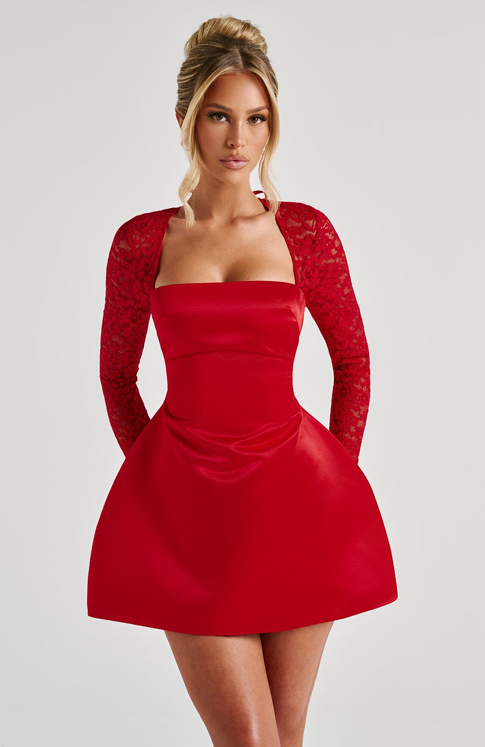 Mini Dress - Red