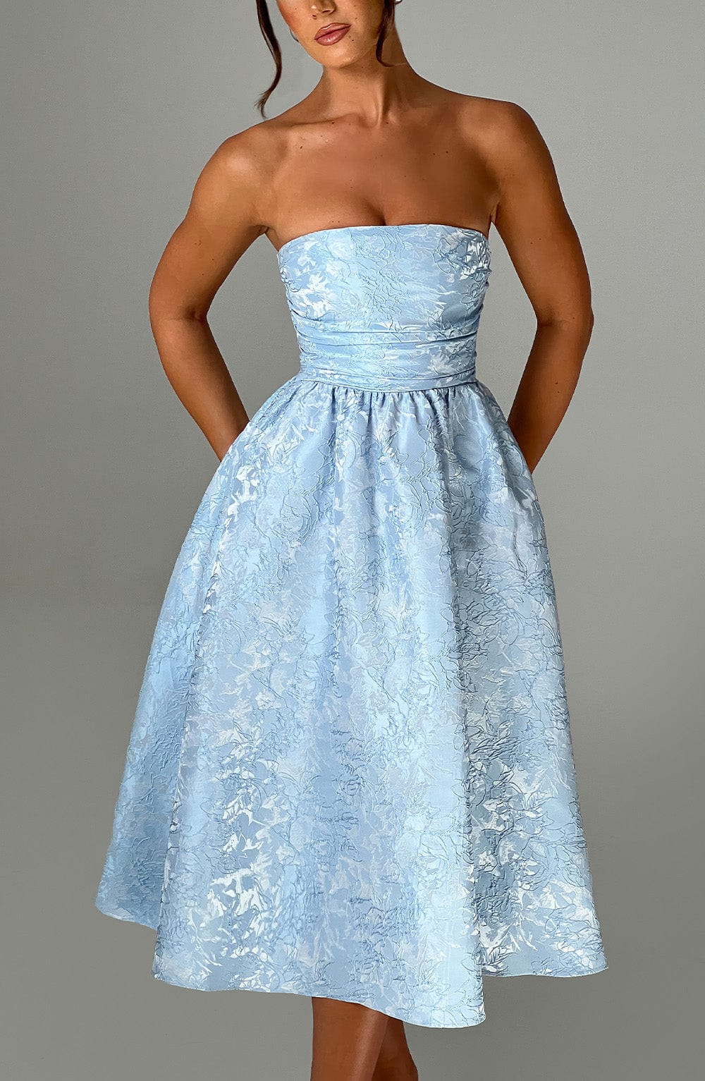 Midi Dress - Blue
