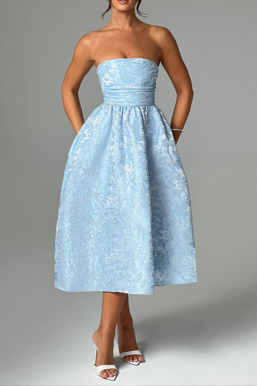 Midi Dress - Blue