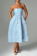 Midi Dress - Blue