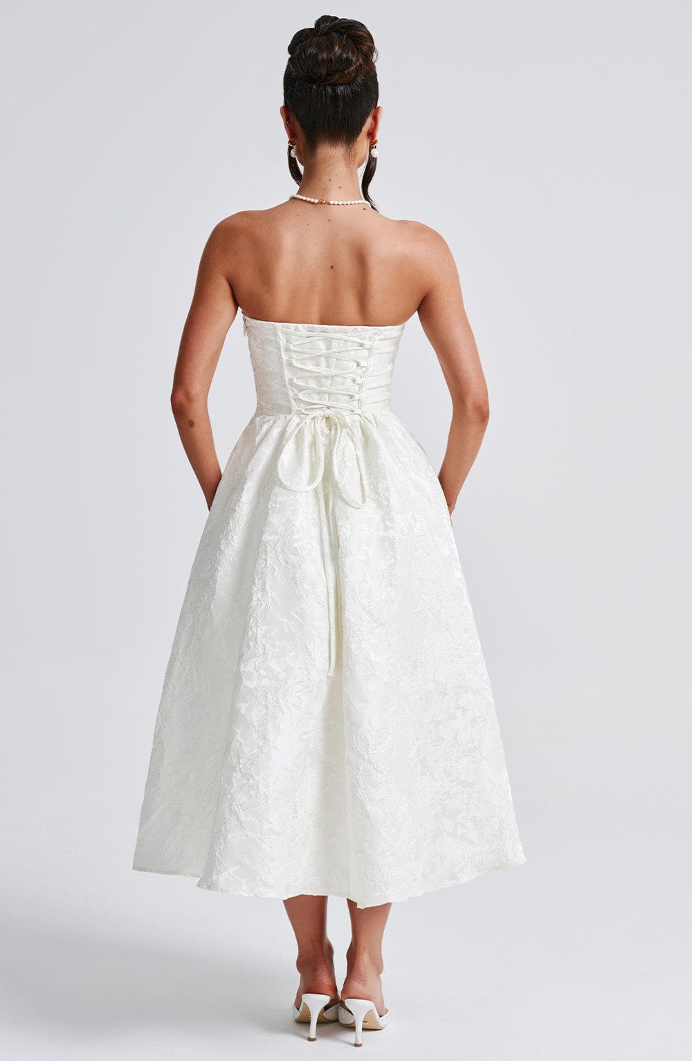 Midi Dress - Ivory
