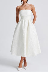 Midi Dress - Ivory