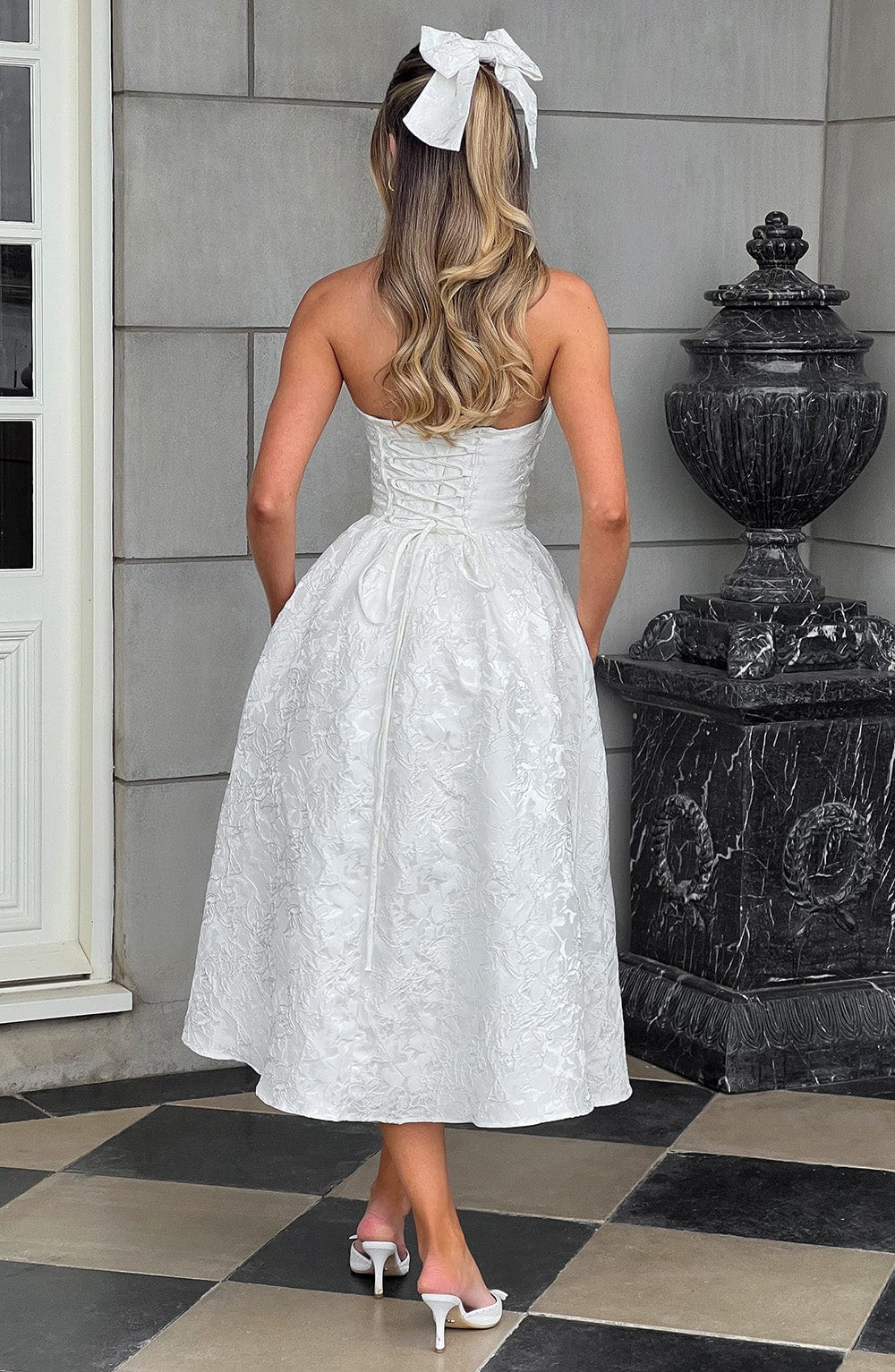 Midi Dress - Ivory