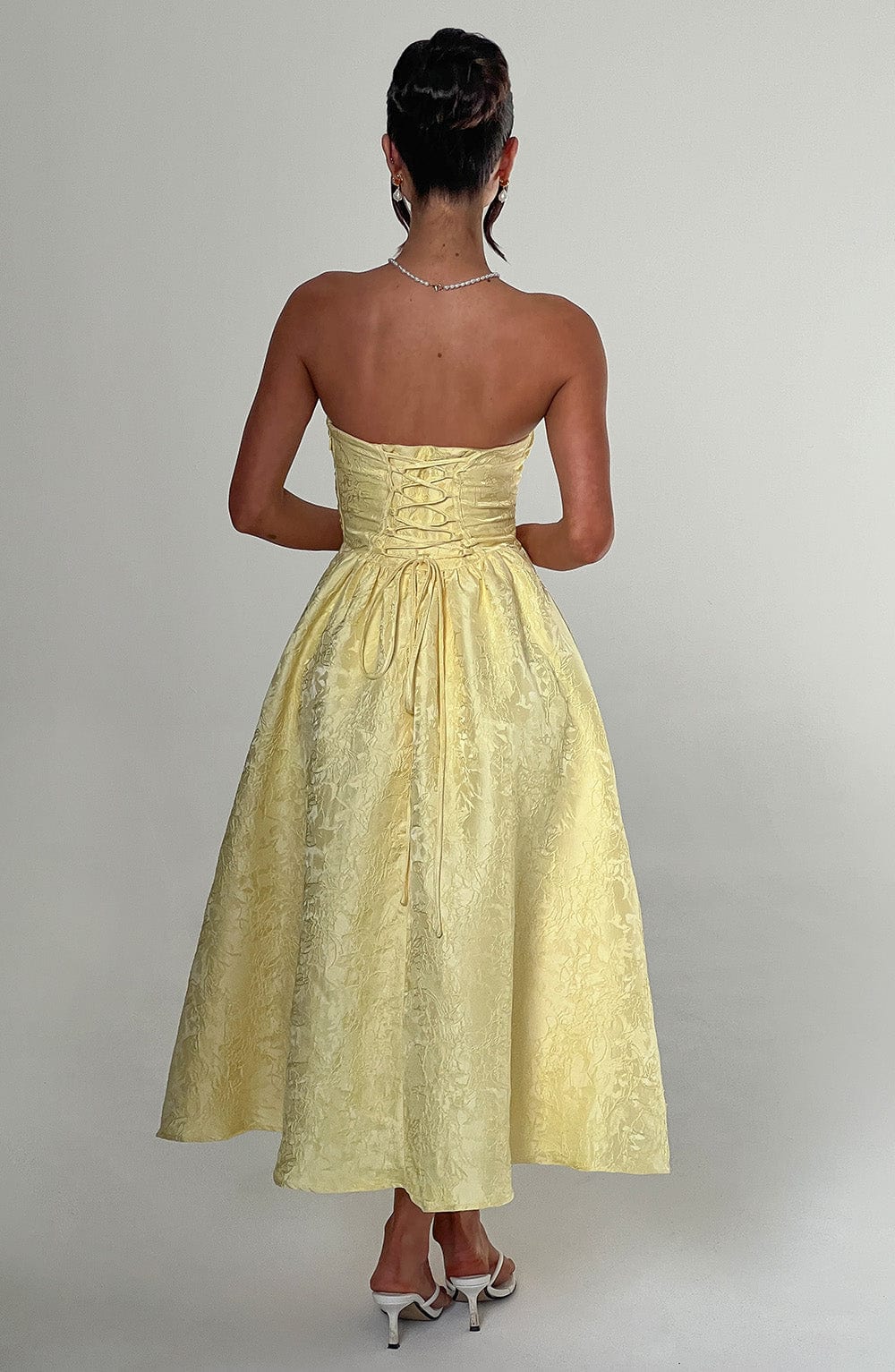 Midi Dress - Lemon