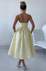 Midi Dress - Lemon