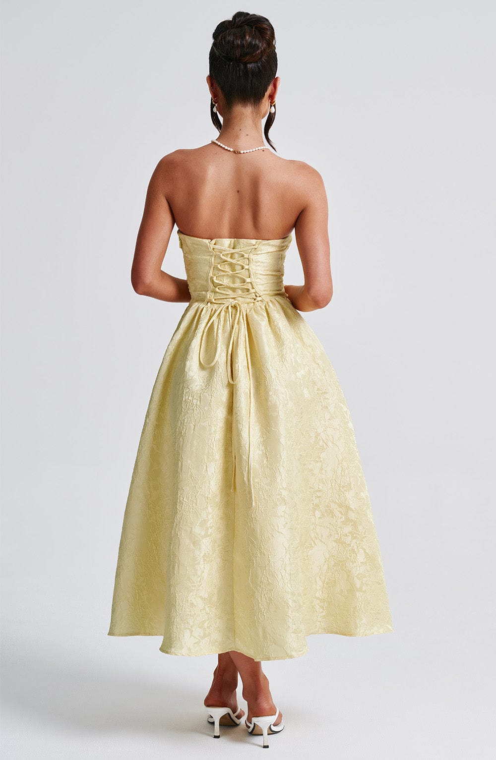 Midi Dress - Lemon