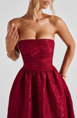 Midi Dress - Red