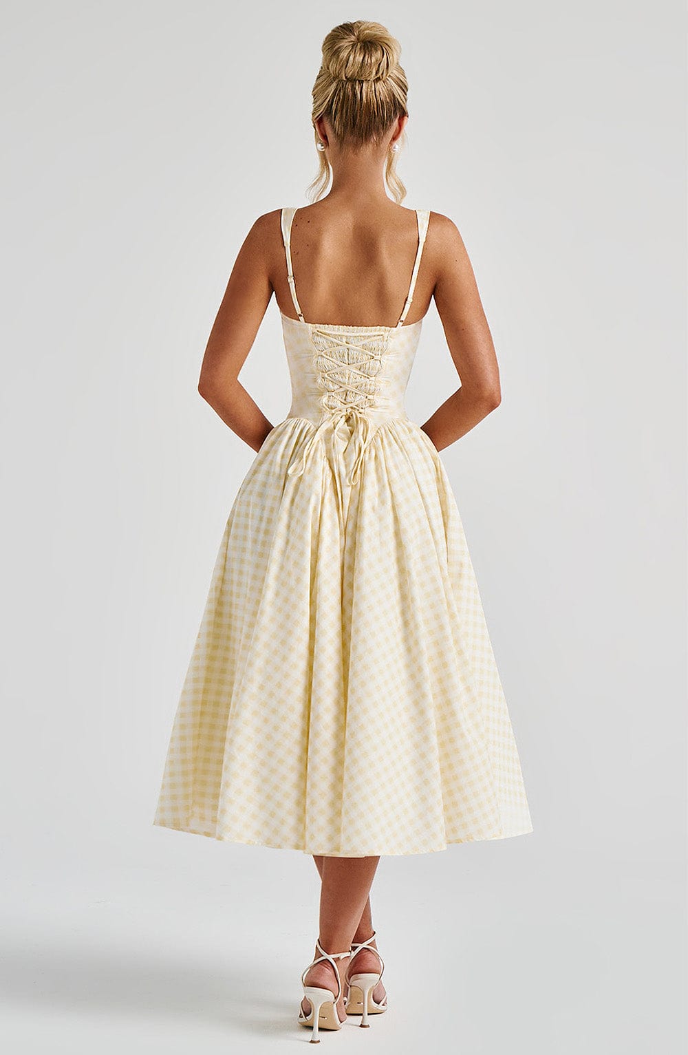 Midi Dress - Gingham