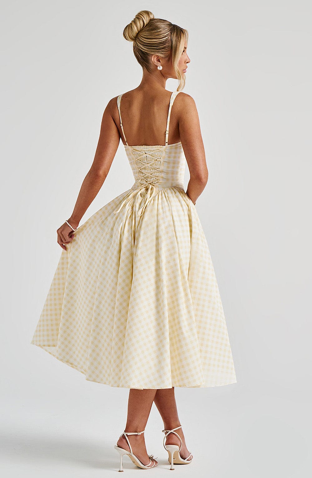 Midi Dress - Gingham