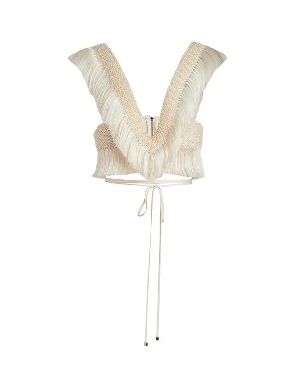 Fringe Beach Dress Set