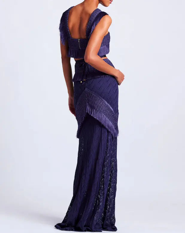 Fringe Beach Dress Set