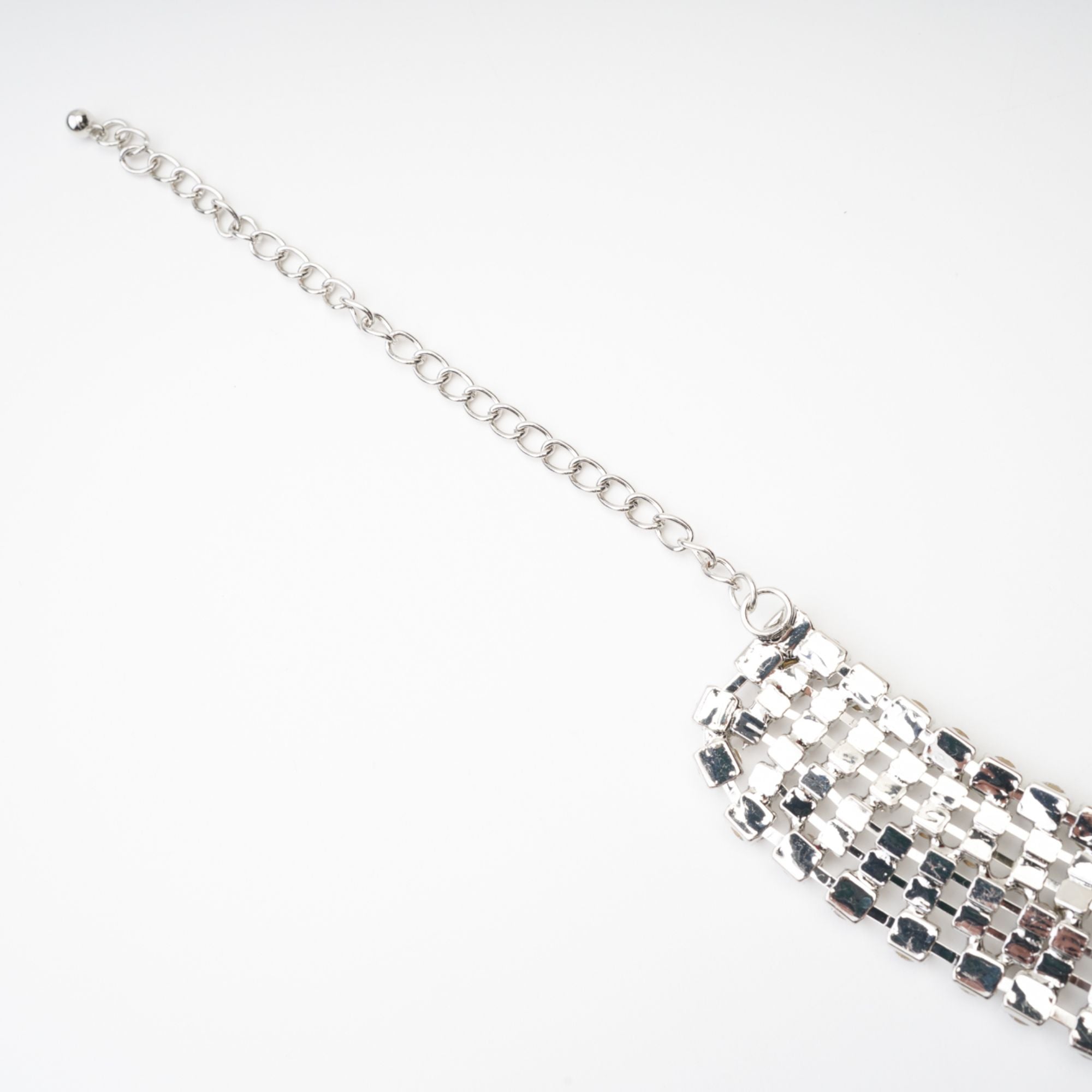 Crystal-Embellished Layered Necklace