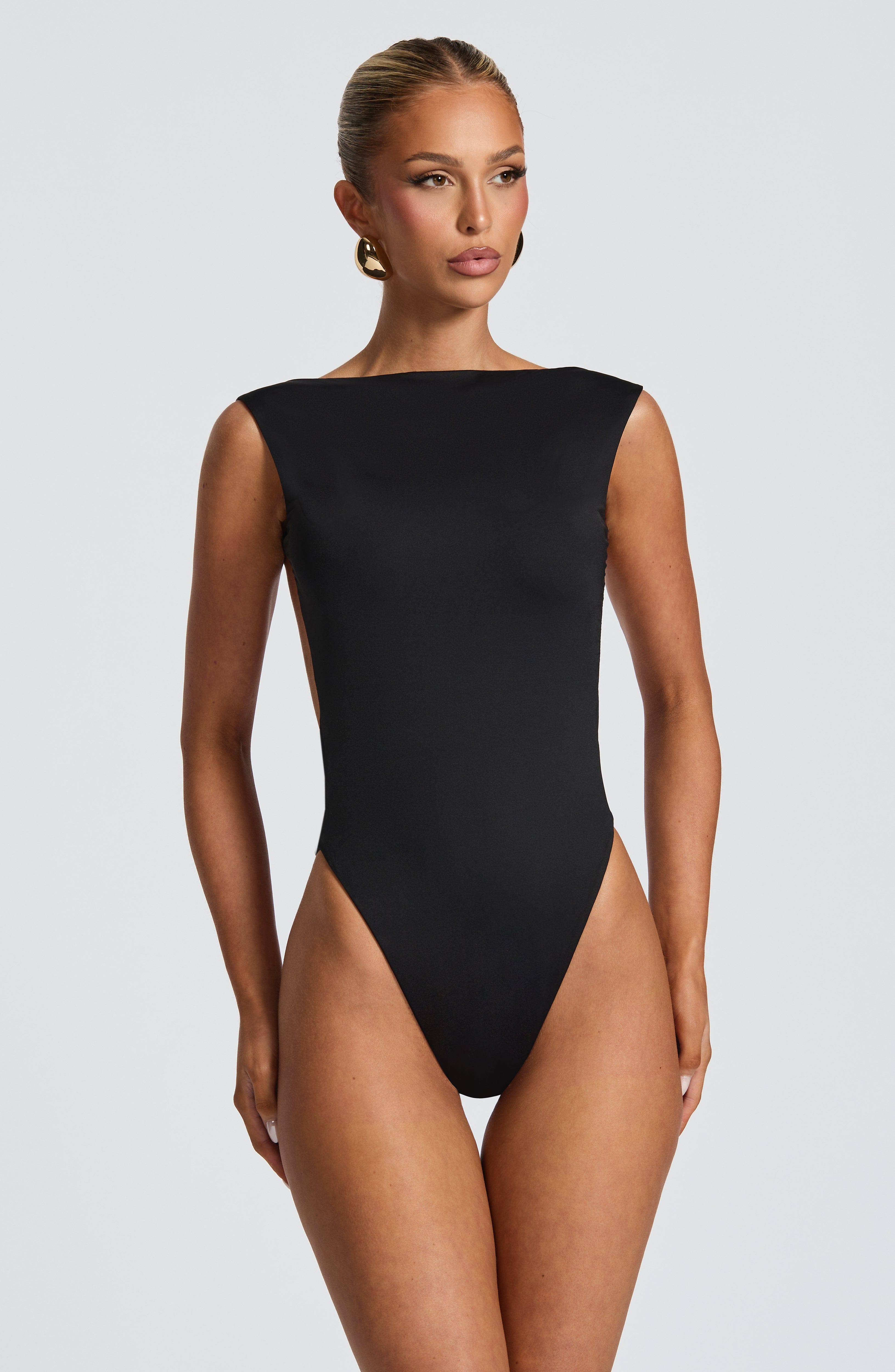 High Bodysuit - Black