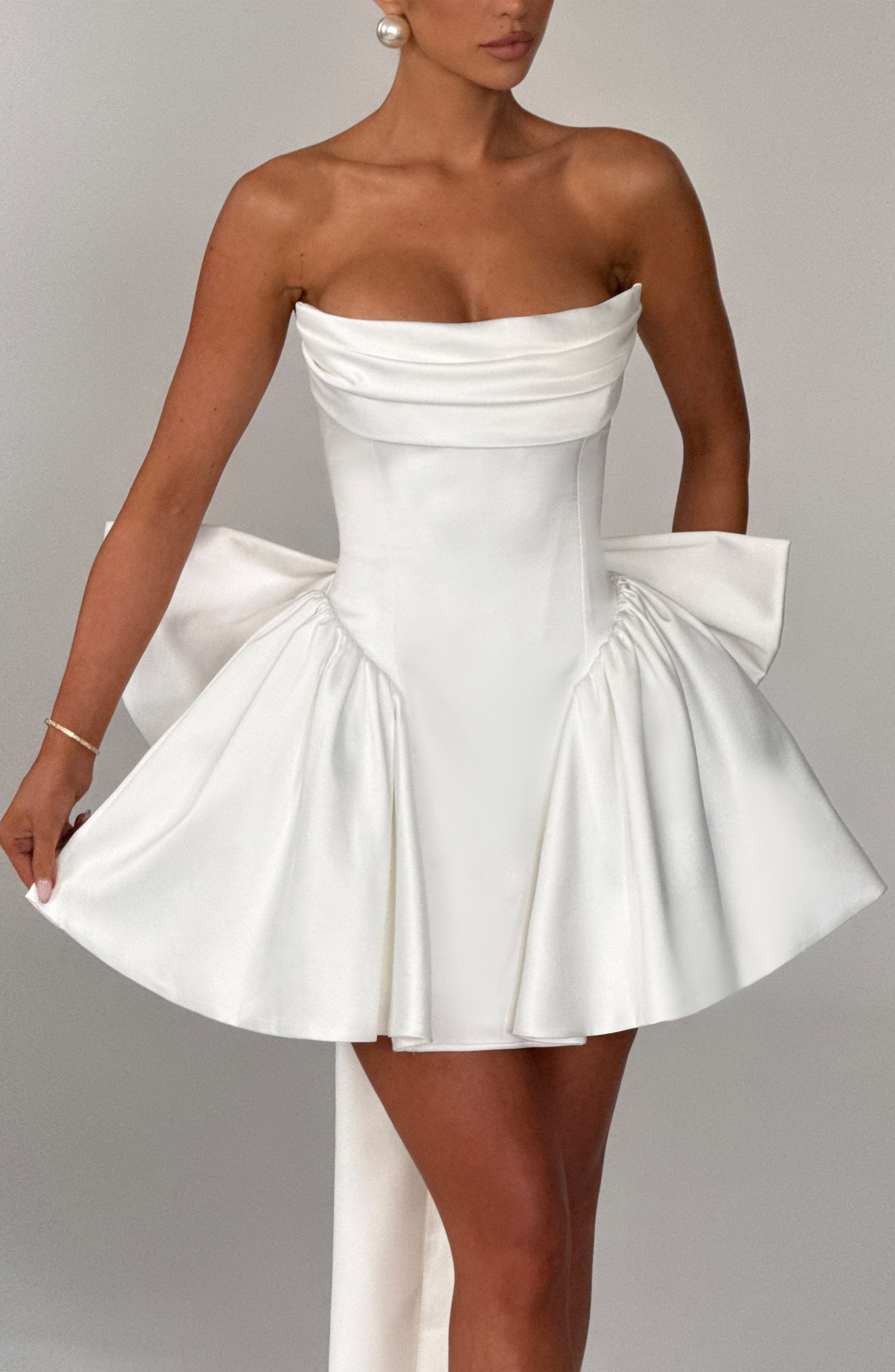 Mini Dress - Ivory