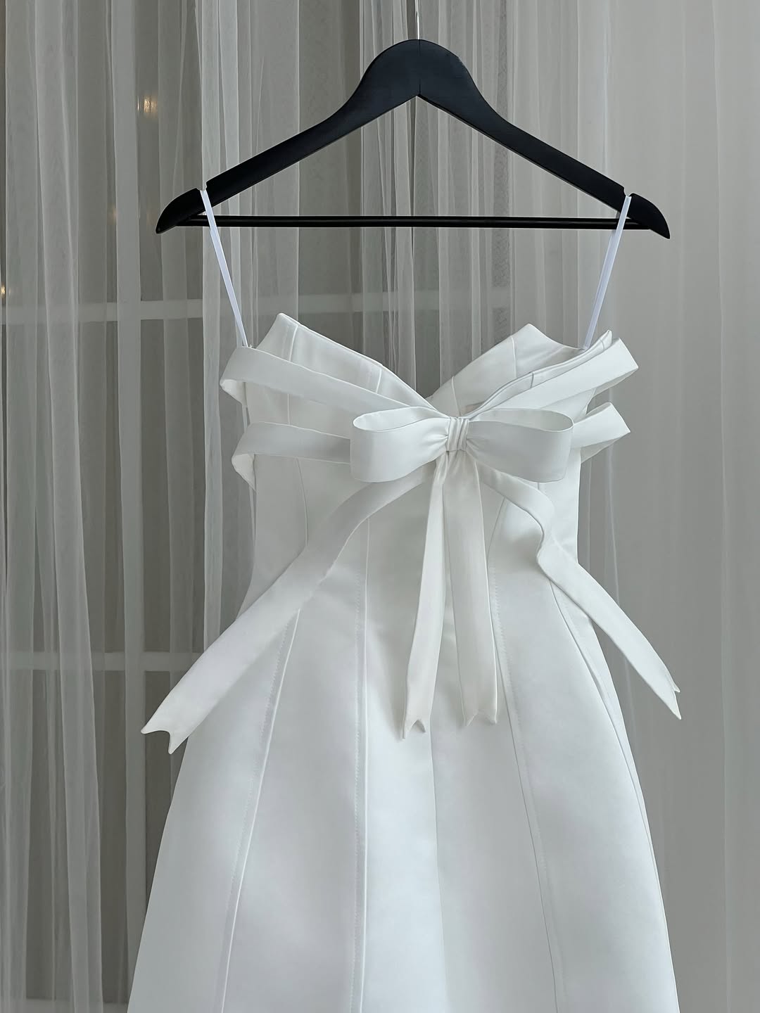White Embellished Mini Dress