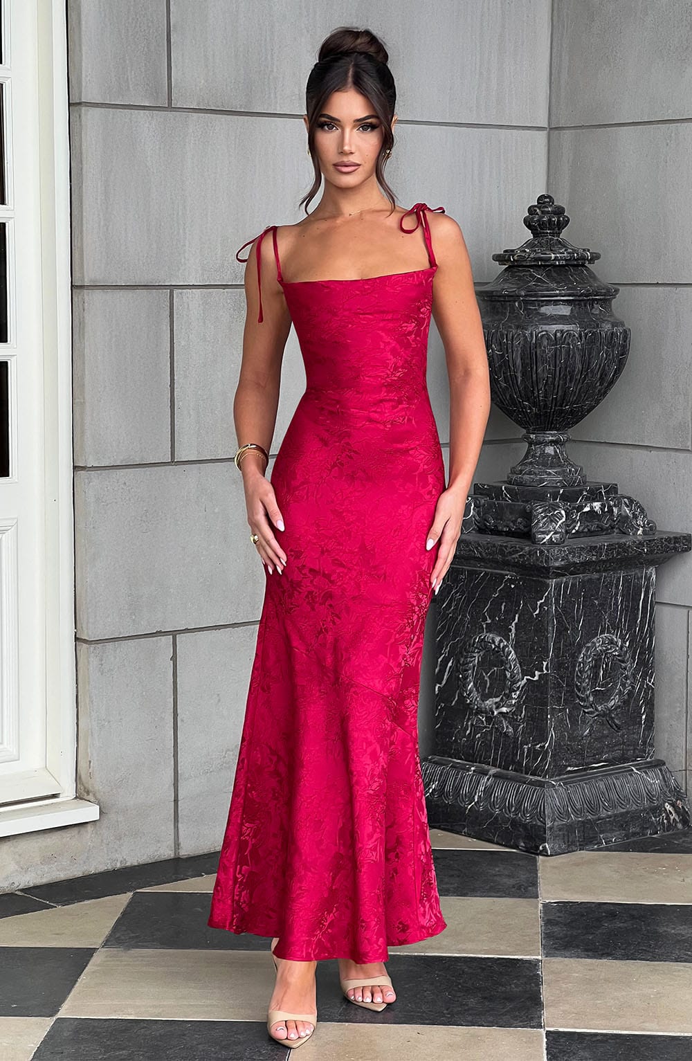 Maxi Dress - Red