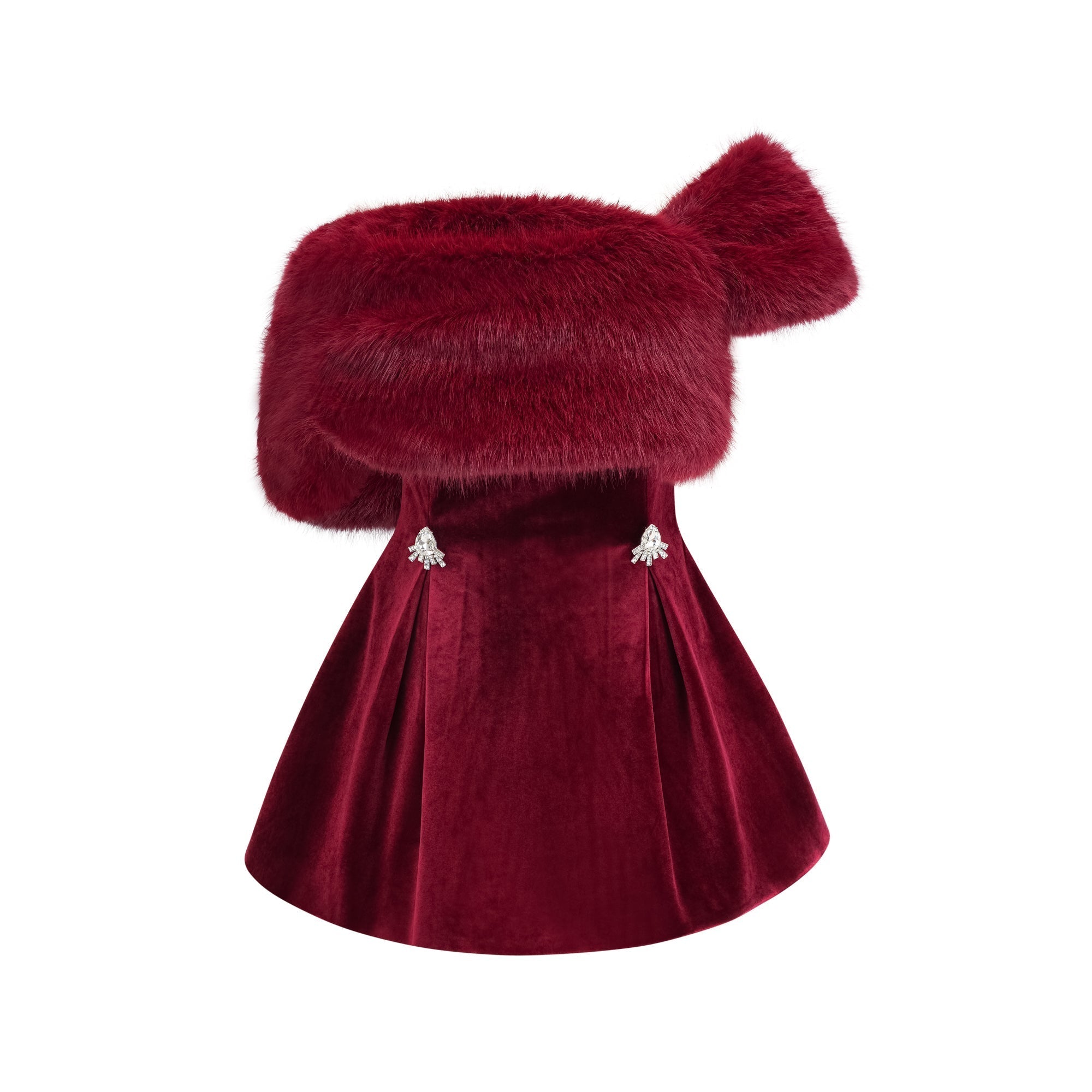 Wivika Fur Dress